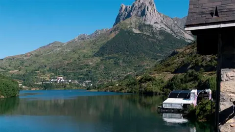 Embalse de Lanuza, en Huesca. Foto: DGA