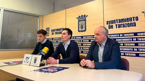 Rueda de Prensa del IV Torneo Internacional de balonmano de Tarazona. Foto: Ayuntamiento de Tarazona.