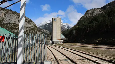 Tramo desde Canfranc hasta el paso fronterizo