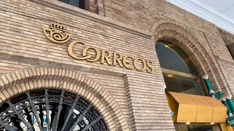 Oficina de correos en el Paseo Independencia de Zaragoza