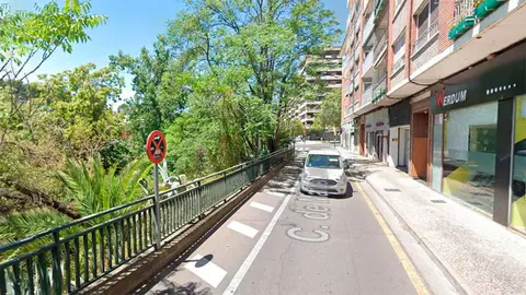 Calle Manuel Lasala en Zaragoza, donde sucedieron los hechos el pasado mi&eacute;rcoles