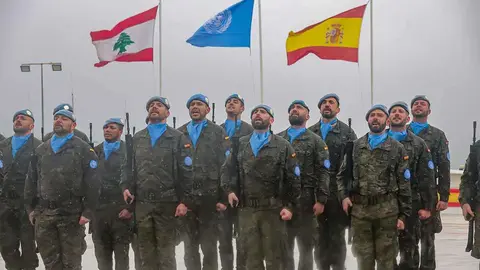 La Brigada "Arag&oacute;n" regresa de L&iacute;bano esta noche. Foto: MDE