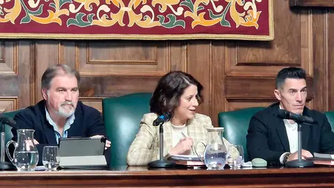 Aprobaci&oacute;n de los presupuestos en Teruel. Foto: Ayto Teruel