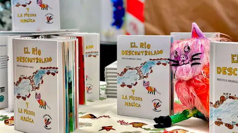 El libro recorre diferentes escenarios del barrio y de la ciudad como son La Alfranca, el acuario, el r&iacute;o Ebro o el Huerva