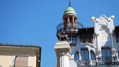Plaza del torico en Teruel