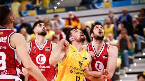 Partido entre Gran Canaria y Casademont Zaragoza. Foto: CZ