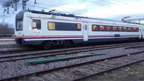 Foto de archivo de un tren regional
