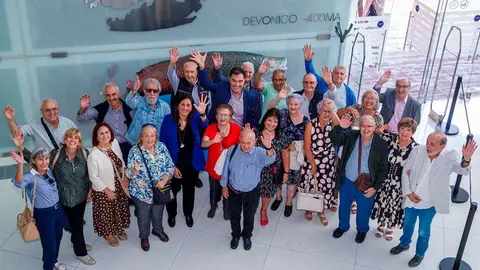 Mayores de visita al Acuario de Zaragoza