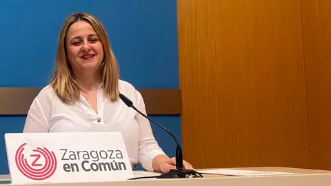 Elena Tom&aacute;s, portavoz de Zec,  ha criticado tanto a Vox como al gobierno de Natalia Chueca en relaci&oacute;n a los presupuestos municipales. Foto de Archivo