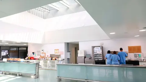 Imagen de archivo de la UCI del Royo Villanova. Foto: DGA