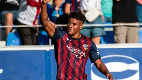 Kevin Carlos estuvo en el primer equipo durante media temporada en la 2022/23. Foto de archivo.