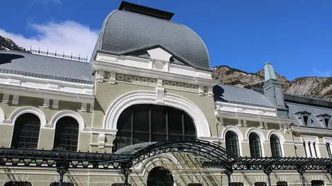 Estaci&oacute;n internacional de Canfranc. Foto: Archivo