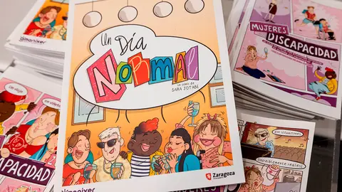 "Un d&iacute;a normal" es el c&oacute;mic de Sara Jotab&eacute; que cuenta la vida de cinco mujeres con discapacidad