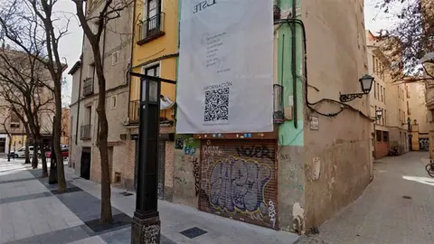 El local semi-abandonado de Zaragoza donde se ha encontrado el cad&aacute;ver de un hombre se sit&uacute;a en la plaza de la Magdalena.