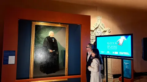 El cuadro ya se puede contemplar en el Palacio de La Aljafer&iacute;a