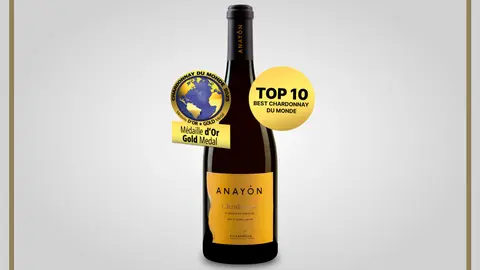 El vino Anay&oacute;n Chardonnay 2024, de la bodega Grandes Vinos de la Denominaci&oacute;n de Origen Cari&ntilde;ena, ha sido galardonado con la Medalla de Oro en la 32&ordf; edici&oacute;n del concurso internacional Chardonnay du Monde