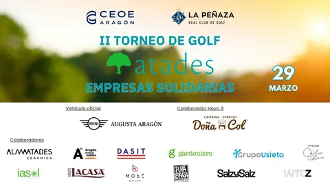 II Torneo de Golf Empresas Solidarias ATADES