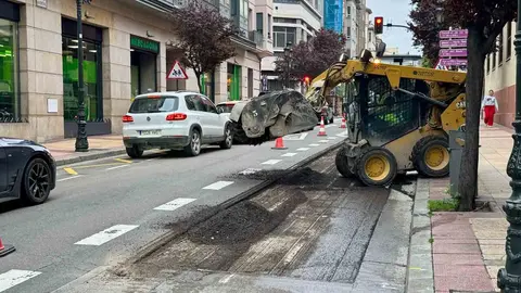 Las obras en San Vicente de Pa&uacute;l durar&aacute;n un d&iacute;a