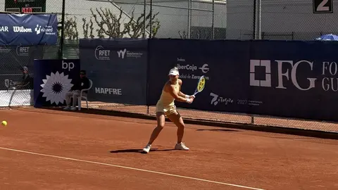 La del jueves fue una intensa jornada. Foto: ITF W100.