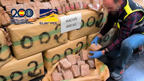 Droga incautada por la Polic&iacute;a Nacional