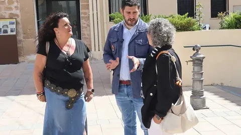 Alejandro Nolasco, este lunes, en el Bajo Mart&iacute;n. Foto: Vox Arag&oacute;n