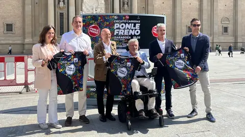 La presentaci&oacute;n de la carrera ha tenido lugar este mi&eacute;rcoles en la Plaza del Pilar.