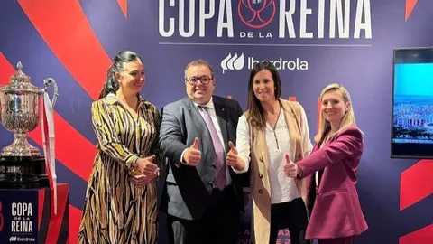 Presentaci&oacute;n en el Ayuntamiento de Huesca de la final de la Copa. Foto: RFEF.
