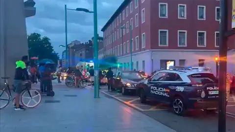 El atropello a una menor se produjo este mi&eacute;rcoles a &uacute;ltima hora en el paseo Echegaray de Zaragoza. Fuente: Cartv