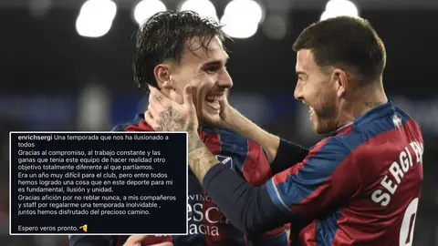 Enrich y Vallejo dejan claras sus intenciones de cara al pr&oacute;ximo curso. Foto: La Liga.