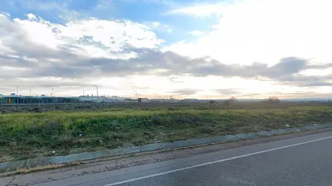 Terrenos donde se ubicar&aacute; la gigafactor&iacute;a, en el pol&iacute;gono industrial Entre R&iacute;os de Figueruelas. Foto: Google Maps