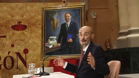 Javier Lamb&aacute;n fue presidente aragon&eacute;s entre 2015 y 2023. Foto: Pilar &Aacute;lvarez