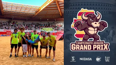 El equipo de los "Parientes" fueron los ganadores en La Muela. Foto: Ruedo Bravo