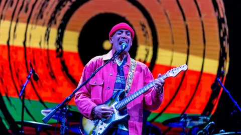 Ben Harper en Lanuza. Foto: P&igrave;rineos Sur