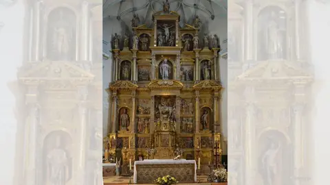 Retablo Mayor Iglesia San Mart&iacute;n del R&iacute;o