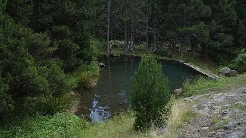 Los ba&ntilde;os de Benasque cuenta con piscinas a 37&ordm; Foto: Lorena Torrijo