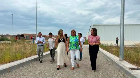 Visita institucional de Mar Vaquero a Cella. Foto: DGA