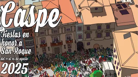 Programaci&oacute;n y horarios de las fiestas de Caspe. Foto: Ayuntamiento de Caspe
