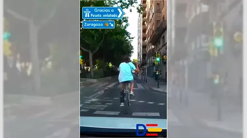 ciclista-discuci&oacute;n-zaragoza-paseo-sagasta-parque-pignatelli