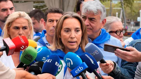 Cuca Gamarra en Bilbao. Foto: PP