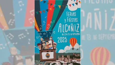 fiestas-alca&ntilde;iz-2025-cartel