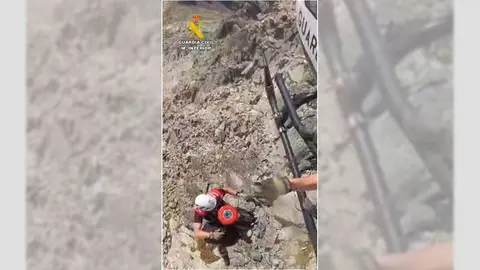 La Guardia Civil de Huesca ha activado al Greim de Benasque, la Unidad A&eacute;rea y un m&eacute;dico del 061. Foto: Guardia Civil de Huesca