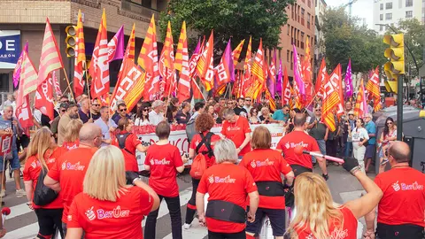 Manifestaci&oacute;n en Zaragoza. Foto: CCOO Arag&oacute;n