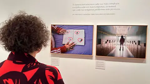 El IAACC Pablo Serrano de Zaragoza acoge una exposici&oacute;n sobre salud mental a trav&eacute;s de 60 fotograf&iacute;as y testimonios de personas.
