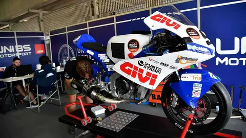 Imagen de archivo. Uno de los prototipos de MotoStudent en su &uacute;ltima edici&oacute;n, la de 2023. Foto: MotoStudent