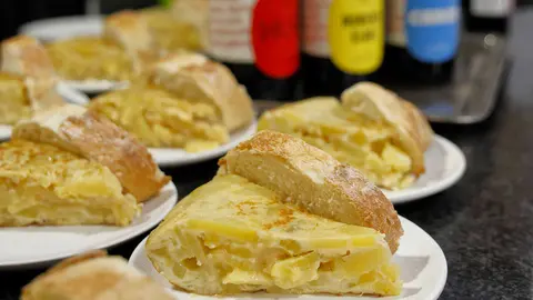 Una de las tortillas que participan en la liga. Foto: