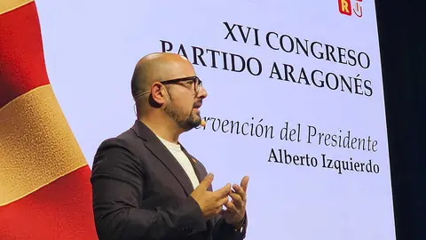 El c&oacute;nclave del PAR celebrado este domingo en Zaragoza ha oficializado a Alberto Izquierdo como presidente. Foto: PAR