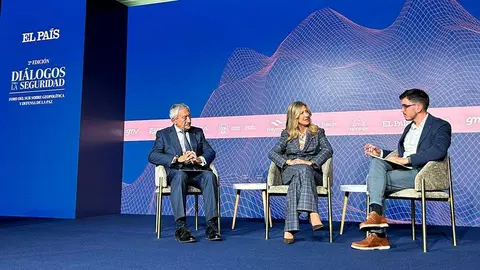 Mar Vaquero, este lunes en Madrid, en el coloquio organizado por El Pa&iacute;s. Foto: DGA