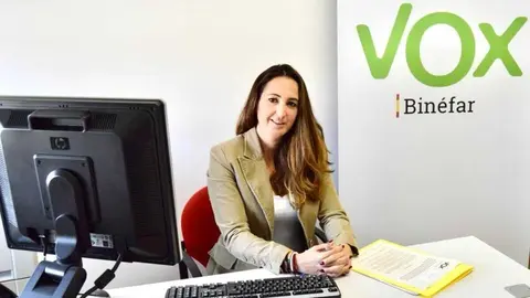 Beatriz Oliv&aacute;n VOX Ayto Bin&eacute;far