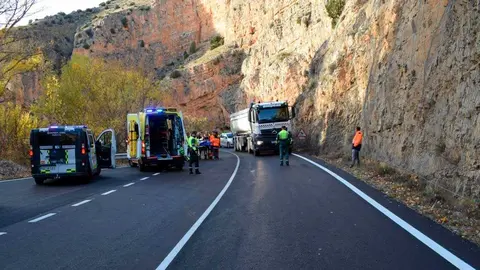 Accidente Albarrac&iacute;n. Guardia Civil