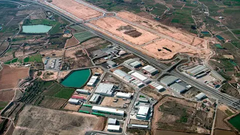 El pol&iacute;gono industrial de Fraga.